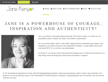 Tablet Screenshot of jane-kenyon.com